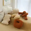 Pillow Nordic Style Three-dimensional Special-shaped Circle Ball Plush Sofa Throw Decorated With Living Room