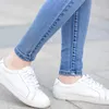 Women's Jeans Autumn Tight-Fitting Korean Style Invisible Open-Seat Pants Outdoor Convenience Love Urine Quick Pencil