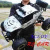 Elektro-/RC -Auto 112 116 4WD RC -Auto mit LED -Leuchten 24G Radio Fernbedienung Autos Spielzeug für Kinder Drift Buggy Racing Car Lading Toy Car X0824 beste Qualität