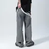 Design dei jeans maschile Sense Instagram Personalità della moda Gamba dritta maschile strappato per gli uomini permanenti