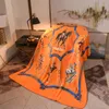 Fashion Horse Pattern Series Thick Lambskin Blanket Living Room Office Car Cover Blanket Casual Blankets 20230824A1