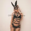 Body Harness Women Fashion Bondage Cage Sexy Underwear Suspenders Leather Women Harness Chest Bdsm Lingerie Straps Sword Belt x0824