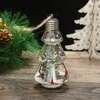 Party Decoration Christmas LED Bulb Ball Xmas Tree Night Light Pendant Festival Hanging Transparent Ornament Home Wedding Decor Supplies