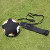 Andra sportvaror Soccer Ball Jongle Bag Children Auxiliary Circling Belt Kick Soccer Trainer Football Kick Kids Football Training Equipment 230823