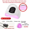 Nail Dryers 72LEDs Powerful Nail Drying Lamp 300W Nail Dryer For Drying UV Gel Polish Smart Sensor Portable Handle Design Nail Light 230824