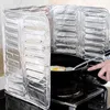 Tapetes de mesa de papel de aluminio de alta calidad, protector contra salpicaduras de aceite de cocina, herramienta de eliminación de cocina a Gas, tablero a prueba de quemaduras