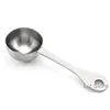 Measuring Spoon Hangable Handle Measure Tools Spoons Coffee Milk Powder Spoon Stainless Steel Food Grade Baking Cooking Scoop TH1074