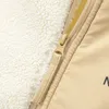 Designerskie kurtki męskie zimowe polarowe stojak na odzież zewnętrzną parka w dół płaszcza pary routdoor płaszcz mężczyzn ciepło zagęszczony puffer jagnięcy na zewnątrz PL2D