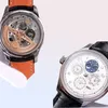 Eternity v9f Super Version Perpetual Calendar 502305 Moon Phase Reserve A52610 Автоматический белый циферблат мужские мужские