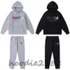 T-shirts pour hommes 2022 Marque Trapstar Imprimé Sportswear Hommes 15 Couleurs Chaud Deux Pièces Ensemble Lâche Sweat À Capuche Pantalon Jogging Haute Qualité 1007