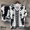 Survêtements pour hommes Chemise hawaïenne Streetwear Chemises abstraites artistiques Hommes Survêtement Ensemble Hip Hop Casual Beach Holiday Costume à manches courtes 230823