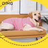 Psa odzież oimg wiosna lato duże psy ubrania bawełna Bezpłatne ubrania dużego psa Golden retriever Labrador Samoyed Casual Wear kamizelka dla zwierząt domowych 230823