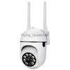 2MP Wifi IP Camera Outdoor 4X Digital Zoom Wireless Security Surveillance Camera Two-way Audio Night Color Cam AI Human Tracking HKD230812