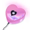 Nail Dryers Unicorn Magic Pink 96W Nail Lamp UV LED Nail Dryer Red Light Heart Shape for Curing Polish Gel High Power 96w Nails Electric 230824