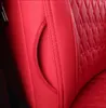 Housses de siège de voiture en diamant personnalisé, ensemble complet d'accessoires d'intérieur en cuir de luxe pour 307 2008 – 2012