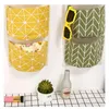 Storage Bags Lovely Wall Hanging Sundries Cotton Thread Bag Multi-layer Bracket Cosmetic Shelf Jewelry Basket Organizer