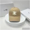 Ball Caps luksusowy designer haftowany czapka baseballowa Kobieta Summer Casual Casquette Sto Take Ochrona przeciwsłoneczna Drop dostawa DH6EV
