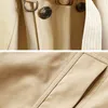 معاطف الخندق للرجال Holyring Hombre Coatcloration Turn Tertage Vintage Long Windbreaker Pockets Male Overproof Overpoat S6xl 189655 230823