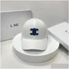 Ball Caps luksusowy designer haftowany czapka baseballowa Kobieta Summer Casual Casquette Sto Take Ochrona przeciwsłoneczna Drop dostawa DH6EV