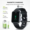 Sport Fitness Smart Watch Hartslag Gezonde Monitor Bluetooth Verbonden Sport Smart Fitness Horloge voor Iphone Apple Samsung telefoon