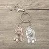 Porte-clés Elfin tendance Yorkshire Terrier, anneaux uniques pour chien de compagnie, bijoux