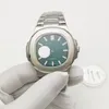 Titta på band Nautilus Steel Case Sapphire Crystal Glass Fits NH35 NH36 4R NH38 Movement Transparent Back Men PP Reparation Byt ut 230824