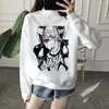 Con cappuccio da donna Nana Osaki Donne vintage Kawaii Hood tira felpe anime femminili