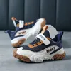 Turnschuhe Kinder Freizeitschuhe Mesh atmungsaktiven Jungen Sport fliegend gewebter Schuhschüler dicker Sohle bequem 230823