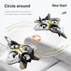 ElectricRC Aircraft V17 RC zdalne sterowanie samolot Dron 2,4G Grawitacja Sensing Pilot Slider Slider Airplane Epp Foam Boy Toys dla dzieci na prezent 230823