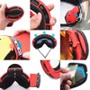 Óculos de esqui snowboard profissional neve grande angular com camadas duplas antifog uv400 masculino feminino snowmobile googles óculos de esqui feminino 1099