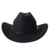 Мужская ковбойская шляпа Sboy Hat для джентльмена Lady Winter осенняя джазовая пастушка Cloche Sombrero Caps 230823