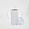 12oz Kids Double Wall Stainless Steel Pacifier Sippy Cup Insulated Sublimation Blank Kids Sippy Cups