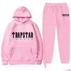 Tracce maschile da uomo Trend tracce con cappuccio da 2 pezzi set con cappuccio da jogging logo da jogging da uomo abbigliamento abbigliamento abbigliamento dhxms dhxms