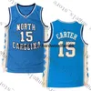 NCAA North Carolina State 15 Carter Basketball Jersey 23 James 3 Wade 30 Curry 11 Irving 2 Leonard 33 Johnson 50 Robinson
