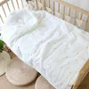 Decken Winter bestickt Kirschbär Baby Bettwäsche Quilt Musselin Baumwolle Kinder Kleinkind Bett Quilts Decke Krippe Decken Komfort Plaid