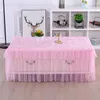 Table Cloth Home With Lace Rectangular Tablecloth For Covers Romantic Embroidered Coffee Cover 2023