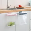 Kitchen Storage Garbage Hanging Bag Portable Plastic Trash Rack Hook Hanger Drying Shelf Holder Items Organzier Accessories