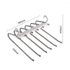 Hangers Stainless Steel Trouser Rack Anti Slip Hanger Thick Home Folding Clothing Store Pants Clip No Mark Children