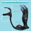 Slips Höschen Prostata Vibrator Plug Anal Butt Massagegerät Verzögerung Ejakulation Lock Ring Penis Cockring Fernbedienung Masturbator Sexspielzeug für Männer 230824