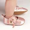 Premiers marcheurs bébé filles chaussures née fille princesse dentelle fleurs PU cuir enfant en bas âge anti-dérapant