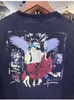 Mäns tshirts herrar tshirts saint michael ss män kvinnor t shirt tvättad nöd vintage hip hop high street casual överdimensionerad kort ärm tees xe