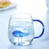 Wine Glasses 400ml Cartoon Animal Shape Glass Home Cute High Borosilicate Single Layer Cup Living Room With Guests Juice Cold Drink