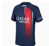 23 24 Hakimi Mbappe psges Soccer Jerseys Sergio Ramos Verratti Danilo Sanches 2023 2024 Maillots Football Shirt Men Kids kits enfants enfants pootball kodeys