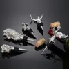 Bar Tools Wine Stopper Vakuum Försluten Champagneflaskkåpor Zinklegering Cork 3D Animal Cap Plug -tillbehör 230824