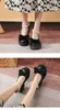 Chaussures Lolita femmes Style japonais Mary Jane chaussures femmes Vintage talons hauts peu profonds chaussures à plate-forme épaisse Cosplay femme sandales 230807