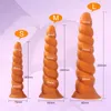 Slips Slipje Siliconen Anale Plug Dildo's met Zuignap Stimuleren Vagina en Anus Big Butt Zachte Dilatator Speeltjes voor Vrouwen Mannen 230824