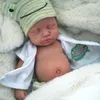 Dockor 12 "Boy Micro Preemie Full Body Silicone Baby Doll Livselike Mini Reborn Doll Surklice Children Antistress My Melody 230823