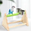 Andere Vogelvorräte tragen resistente Käfige Landschaftsgestaltung Spielen und Rastständer PART Swing Toy