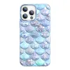 Cell Phone Cases Stereo luxury Fashion uitable for Apple/iPhone Phone Case 11/12 Max/13/X7 Electroplating Fish Scale Case