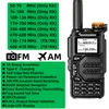 Walkie Talkie Quansheng UV K5 Rádio Portátil Am Fm Two Way Commutator Station Amador Ham Wireless Set Receptor de Longo Alcance 230823